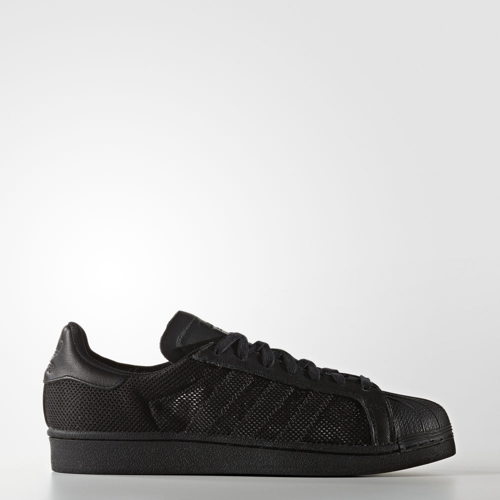 Adidas Superstar Triple - Originals ανδρικα - Μαυρα/Μαυρα/Μαυρα,Μέγεθος: EU 36 – 54 2/3 (265VNDST)